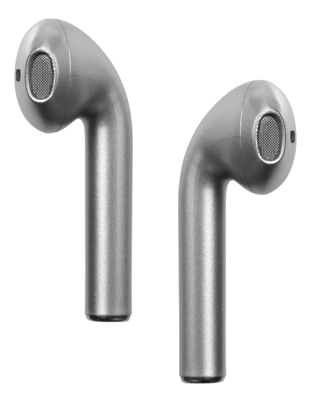Headphones TWS Earbuds, silver