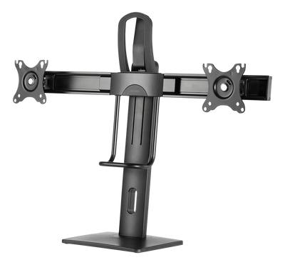 DELTACO Office Vertical Lift Dual Monitor Stand