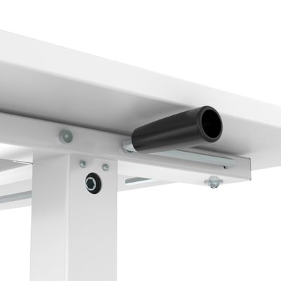 Höj-/sänkbart skrivbord Manuellt 140x60cm Vit