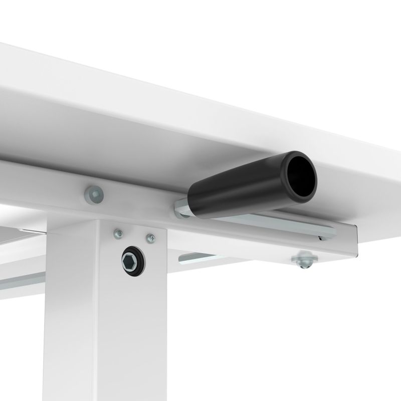 Höj-/sänkbart skrivbord Manuellt 140x60cm Vit