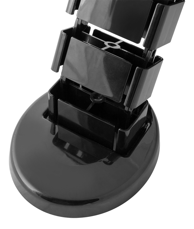 DELTACO Office, Spine Cable Organizer & Hider, Black