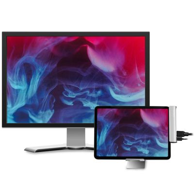 USB-dockningsstation iPad 7-port USB3.2 Alu