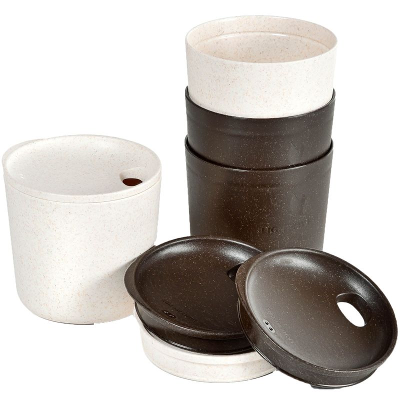 MyCup'n Lid Short 4-Pack Cocoa N Cream