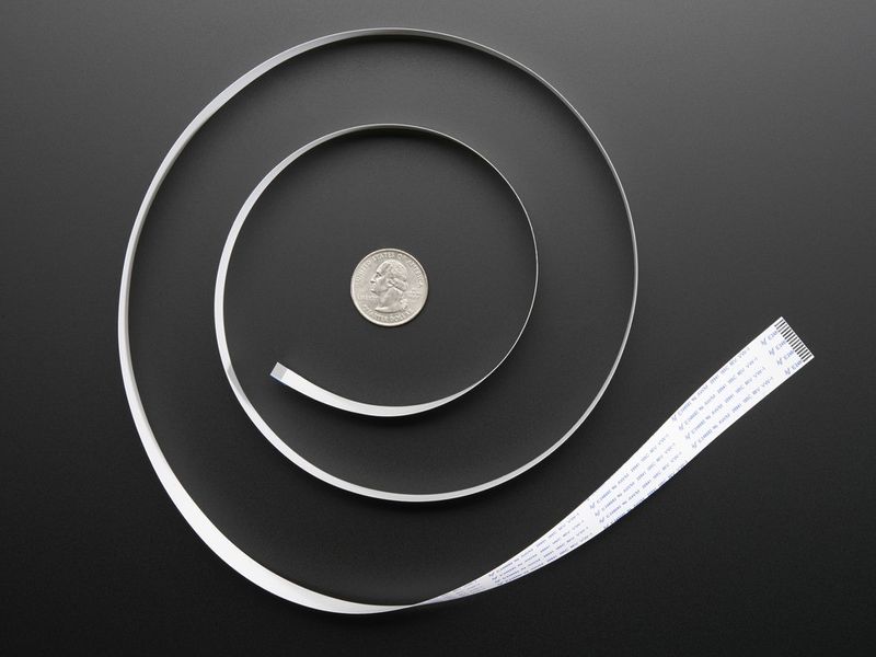 Flex Cable for Raspberry Pi Camera - 1m