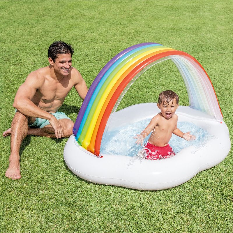 Rainbow Cloud Baby Pool