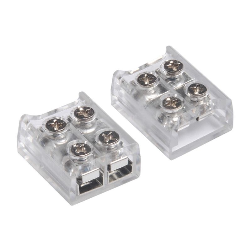 LED-skarv - Heavy Duty med skruvterminal - 8/10mm -2-pin - IP20