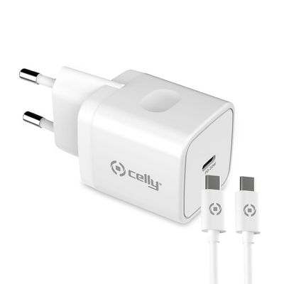 USB-laddare USB-C PD 20W + USB-C-kabel