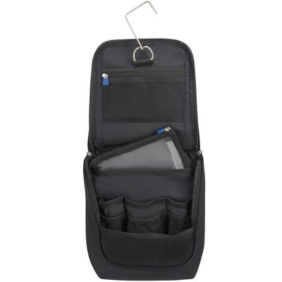 Toiletry Bag with Hook Black