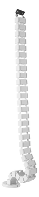 DELTACO Office, Spine Cable Organizer & Hider, White