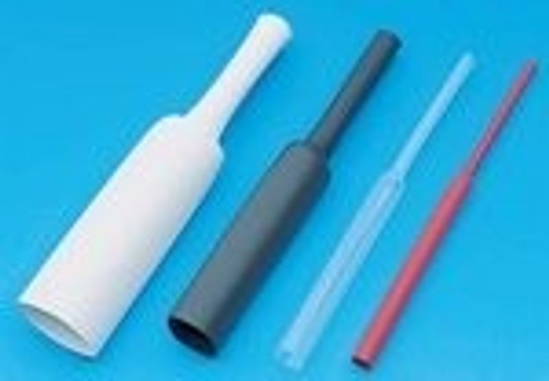 Heat Shrink Tubing White 6.4mm 20cm