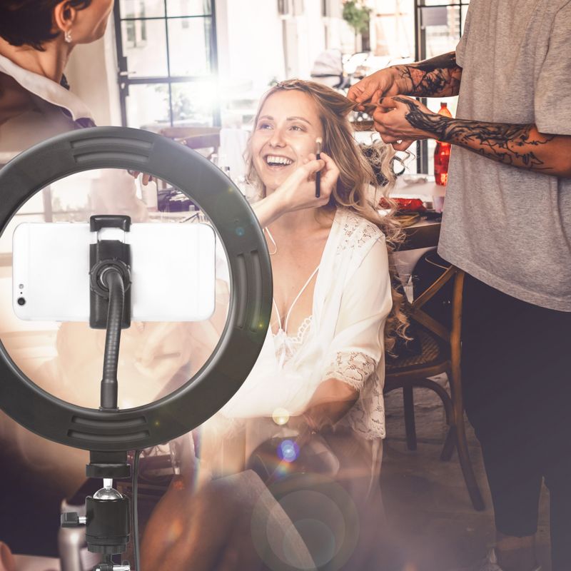 Ring light för smartphone Ø20 cm utan stativ