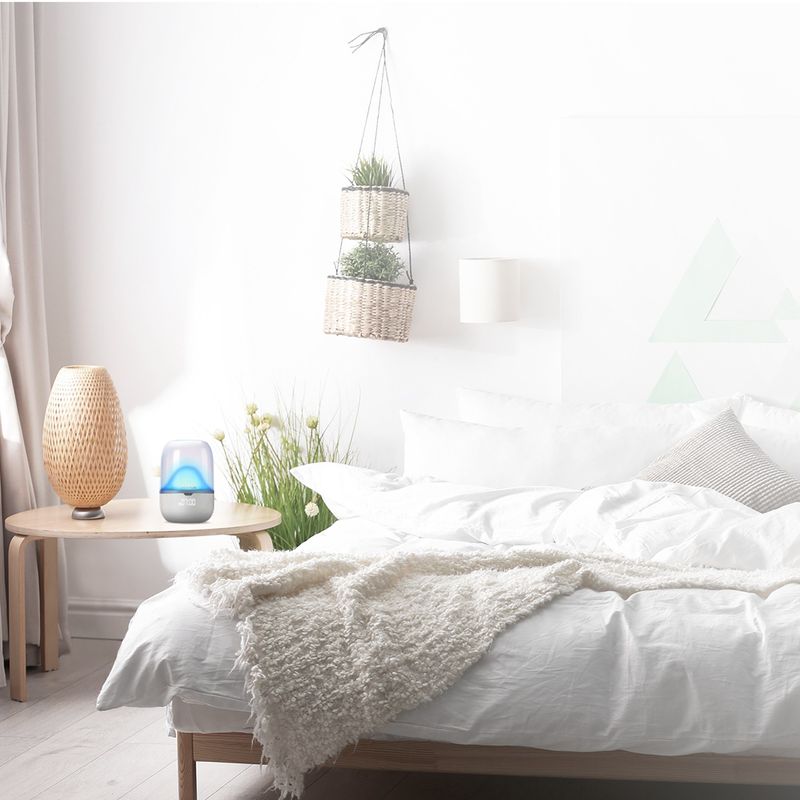 Smart Wake Up-lampa med inbyggd högtalare