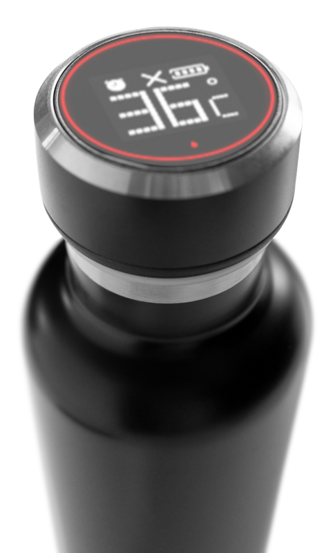 Smart termos, 750 ml, svart