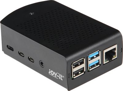 Aluminium Case for Raspberry Pi 4  with Vesa 75 mount