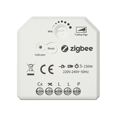 Inbyggnadsdimmer 1-kanal med Zigbee