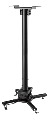 DELTACO Office Projector Adjustable Ceiling Mount, 745mm-1145mm, 35kg.