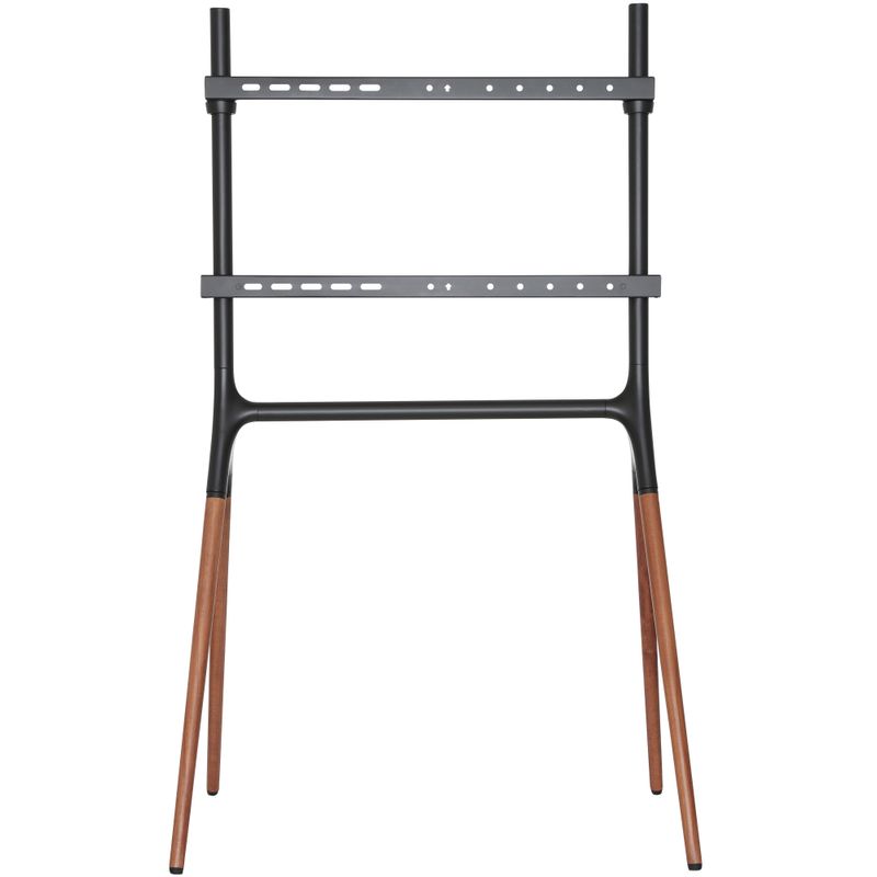 Golvstativ till TV 49-70" Svart/Valnöt