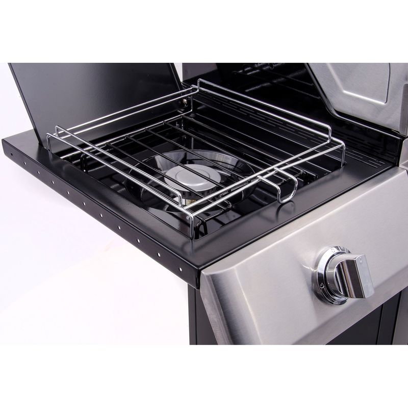 Stekplatta i gjutjärn inkl stativ