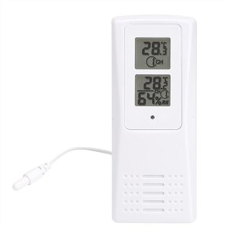 Indoor and Outdoor Thermometer with Humidity - Climate Sensor Thermo/Hygro