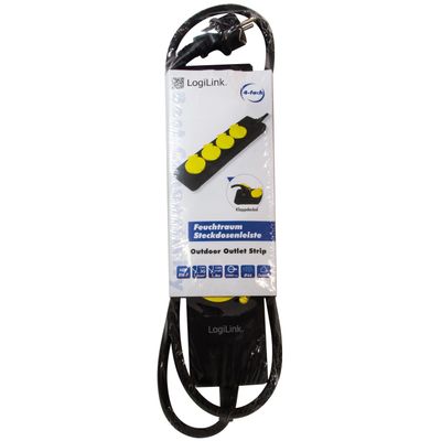 Grenuttag 4-vägs Utomhusbruk IP44