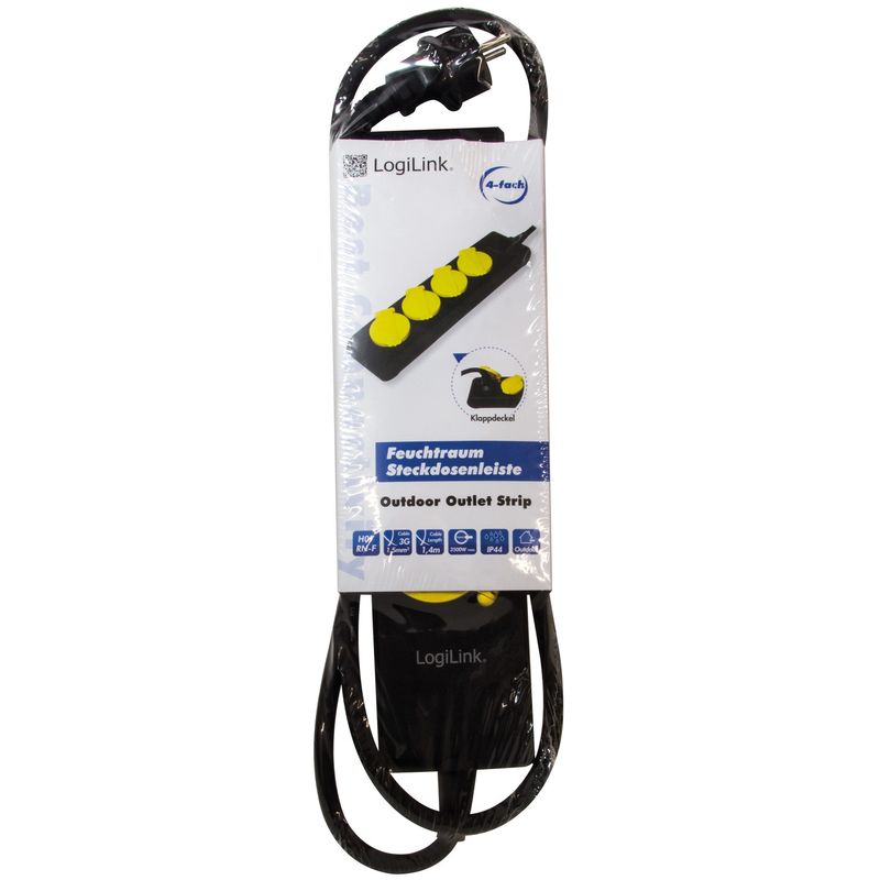 Grenuttag 4-vägs Utomhusbruk IP44