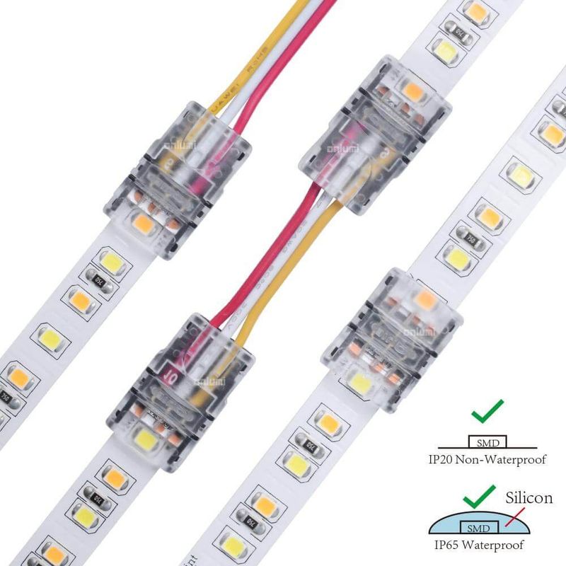 LED-skarv 10mm - 3-pin CCT - IP65 - Hippo-M