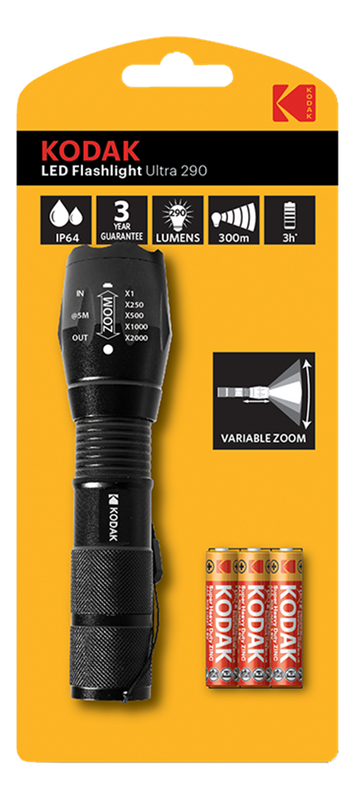 LED Flashlight Ultra 290lm