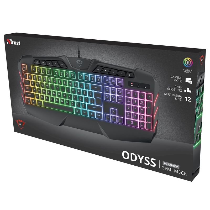 GXT 881 Odyss Semi-mechanical Keyboard Nordis