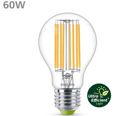 LED E27 Normal 60W Klar 840lm Energiklass A