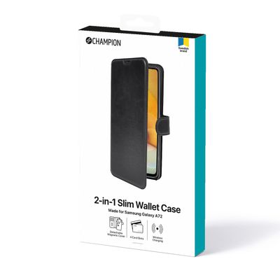2-in-1 Slim Wallet Case Galaxy A72