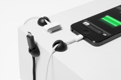 Bluelounge CableDrop Mini - Självhäftande hållare för sladdar 9-pack