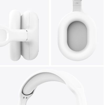 HyperBeat Wireless Headphones Bluetooth 5.0 White