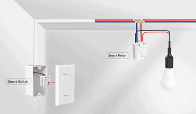 Inbyggnadsrelä - Smart Switch & Sub Assembly - ZigBee - 2 pack
