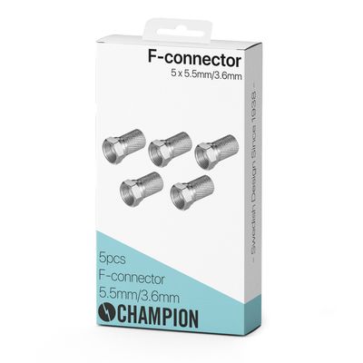 F-Kontakt 5,5 / 3,6m 5-pack