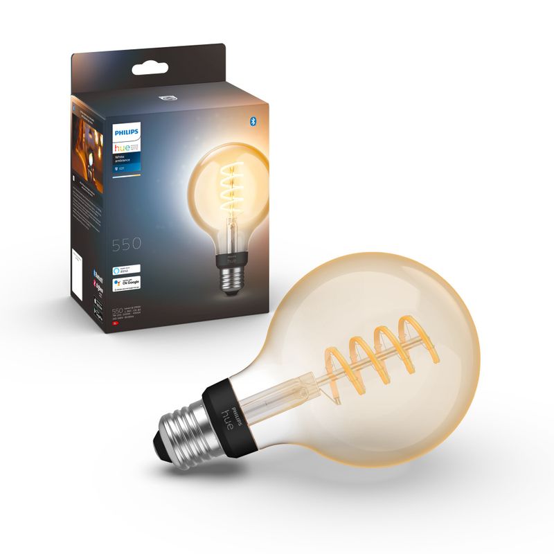 Hue White Ambiance Filamentlampa 7W G93 E27
