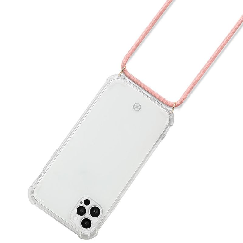 Neck strap for iPhone 13 Black + Pink