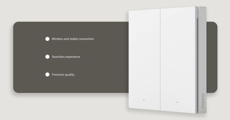 FYND Wireless Switch H1 (Double Rocker)