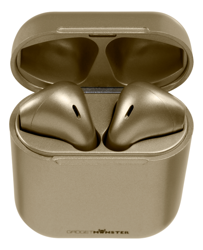 Headphones TWS Earbuds, gold