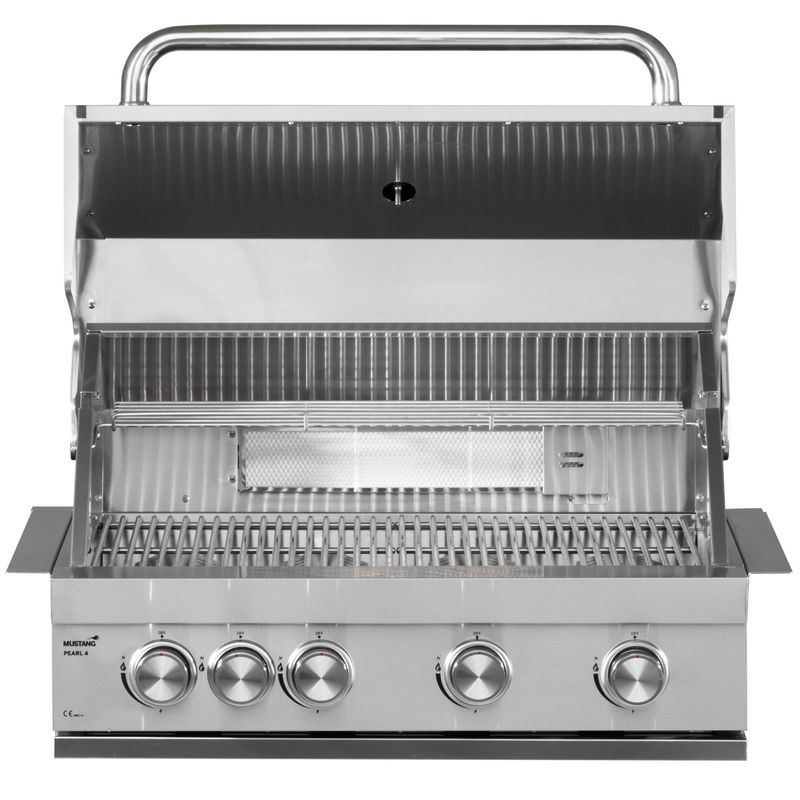 Gasolgrill för inbyggnad 4-brännare Pearl4