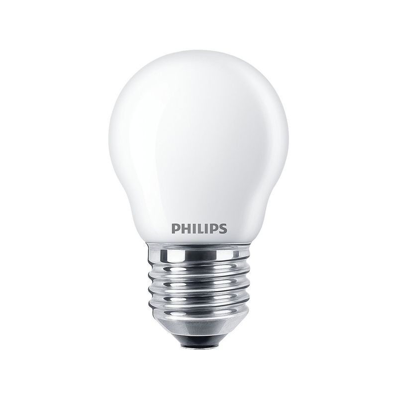 2-pack LED E27 P45 Klot 40W Frost 470lm