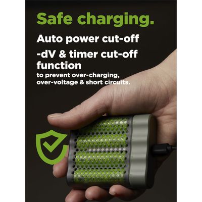 ReCyko M451 Laddare USB + 4xAA 2600mAh