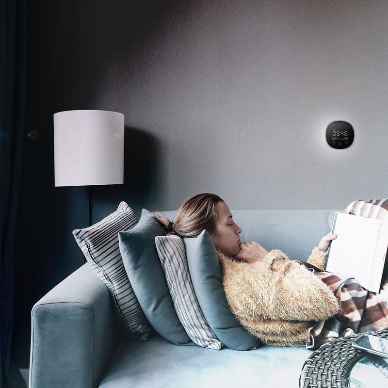 Luftkvalitetsmonitor Koldioxidlarm