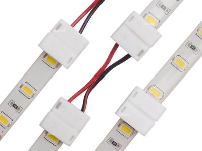 Weatherproof 2-pin LED strip connector - 10mm