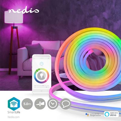WiFi Smart LED-list - Multicolour Utomhus 5m