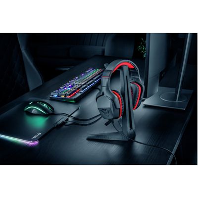 The GXT 260 Cendor Headset stand is the perfect solution to keep your gaming headphones organized and within reach. With its sleek and modern design,