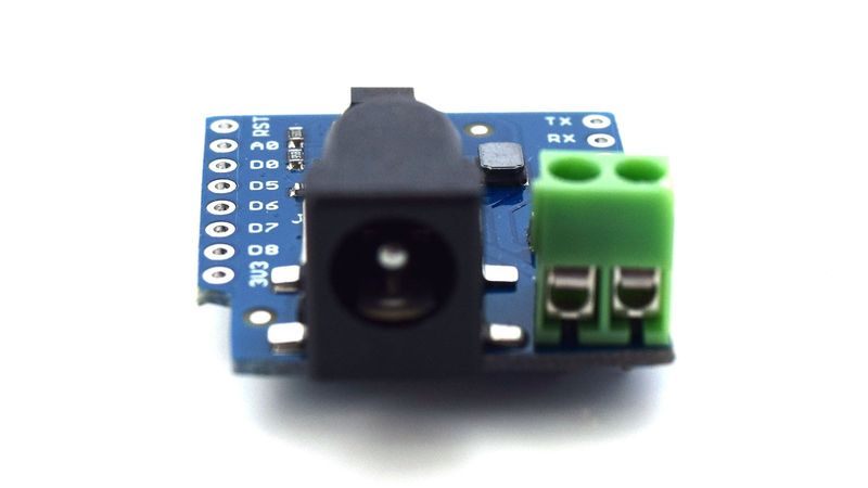 DC Power Shield for WeMos D1 Mini