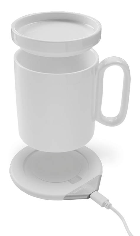 Muggvärmare & trådlös laddare