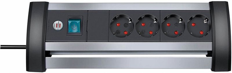 Grenuttag Office Line, 4xCEE 7/4 uttag, 1xCEE 7/7