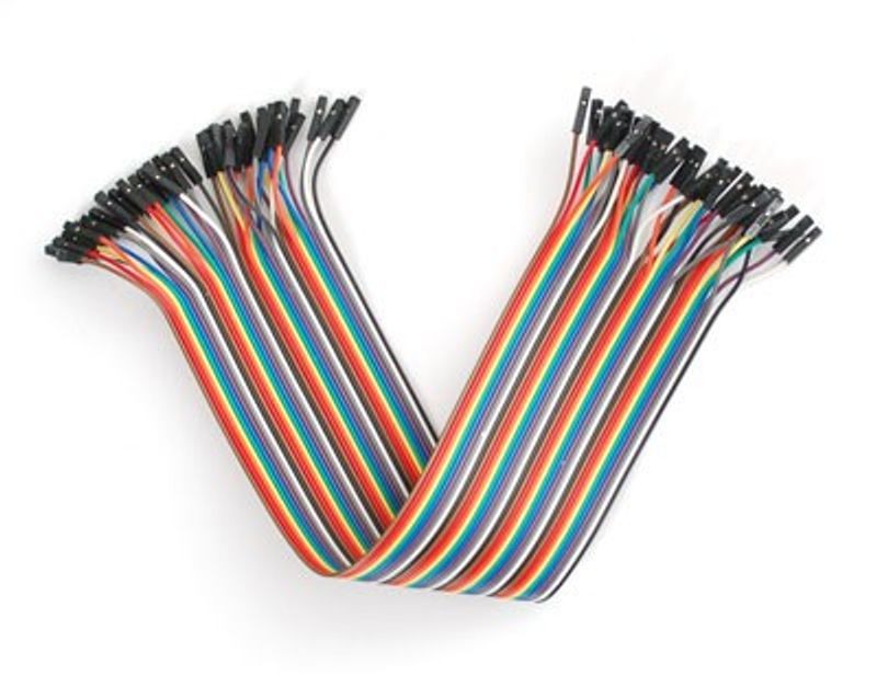 Breadboarding Premium Female/Female Jumper Wires - 40 x 12" (300mm)