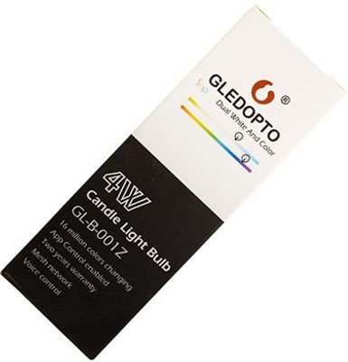 LED RGB candle light bulb E14 - Gledopto